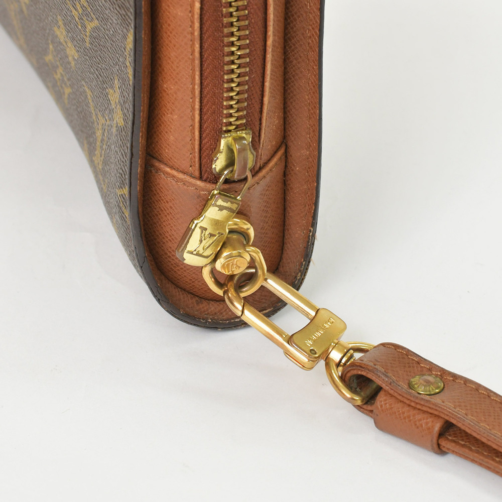 LOUIS VUITTON Orsay Shoulder Bag Brown Monogram Canvas Leather - Picture 5 of 10